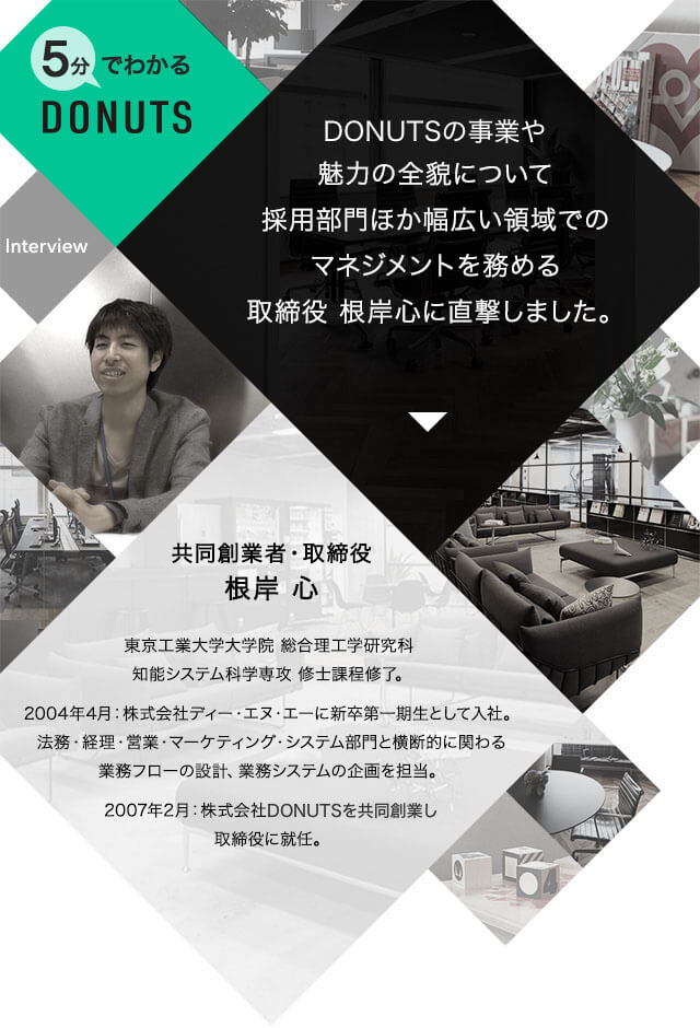 5分で分かるDONUTS