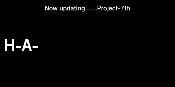 アイドル育成リズム＆アドベンチャーゲーム『Tokyo 7th シスターズ』の公式HPにて、「Now updating……Project-7th」、「H-A-」と表記された謎の画面告知を行いました。