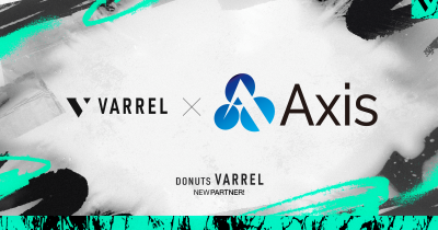 プロeスポーツチーム「DONUTS VARREL」、株式会社アクシスとのスポンサー契約を締結