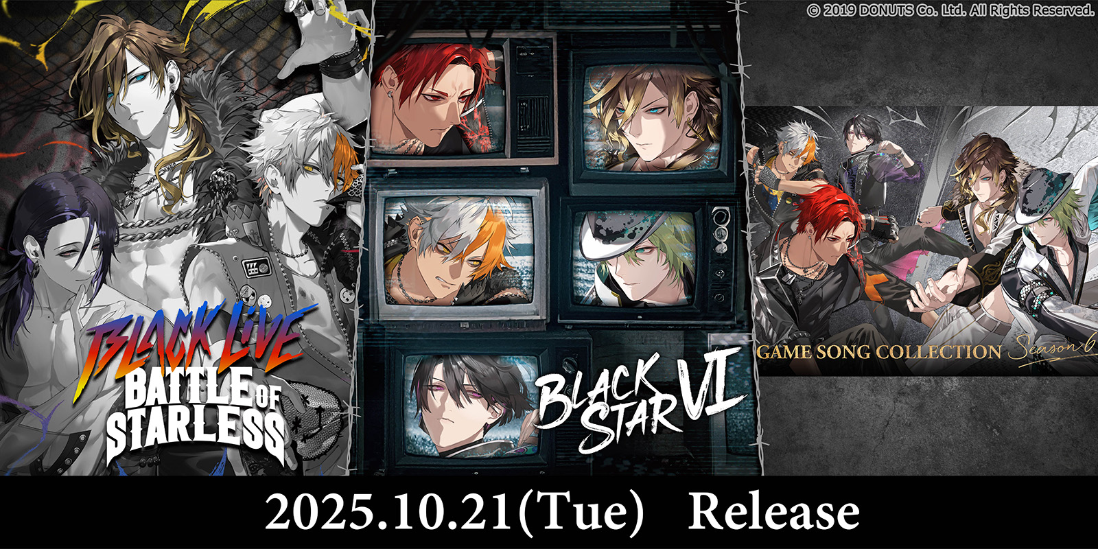 『ブラックスター -Theater Starless-』、待望の6thアルバム「BLACKSTAR Ⅵ」10月21日(火)発売決定！～楽曲本＆ライブBlu-rayも同時発売、6月30日(月)より予約開始～
