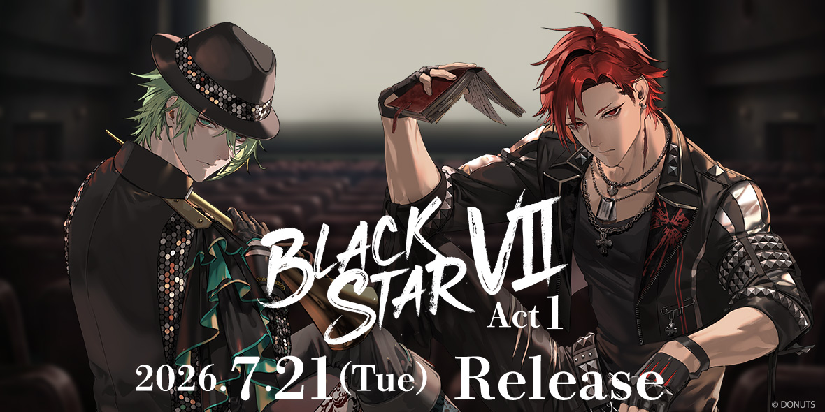 『ブラックスター -Theater Starless-』、7thアルバム「BLACKSTARⅦ」が2部構成で発売決定！「BLACKSTARⅦ Act1」 ビジュアルを解禁