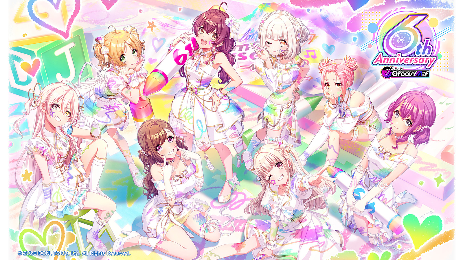 スマートフォン向けリズムゲーム「D4DJ Groovy Mix」配信開始から6周年！イベント情報や各種キャンペーン情報の詳細を公開